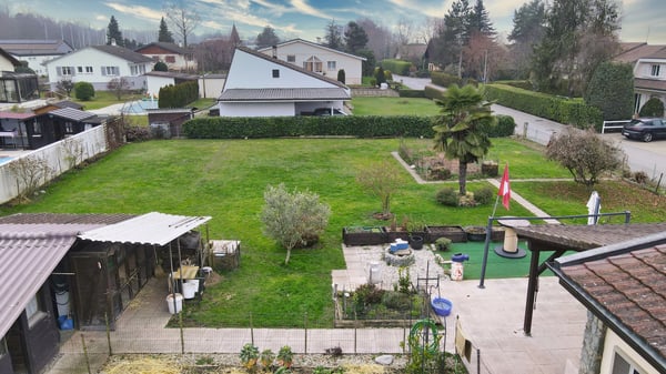 Habitation 1.5 pces (160 m2) avec terrain de 1'283 m2 à Estavayer / FR 3