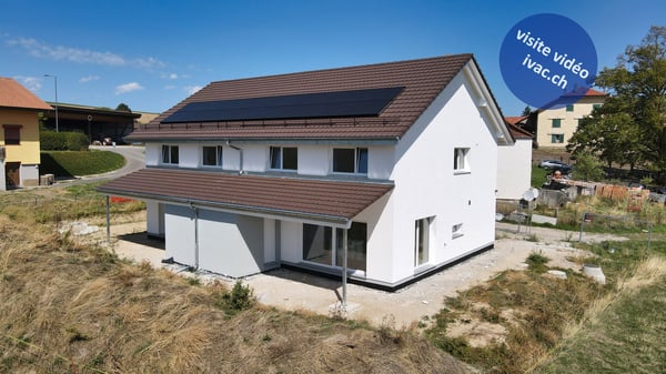 Villa familiale neuve de 5 pces à Champtauroz / VD