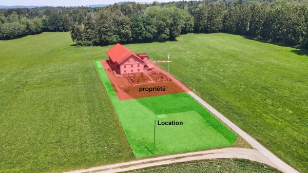 Ferme équestre rénovée de 6.5 pces sans voisinage à Villarimboud / FR 5
