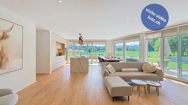 Magnifique appartement 4.5 pces avec jardin à Fétigny / FR 1