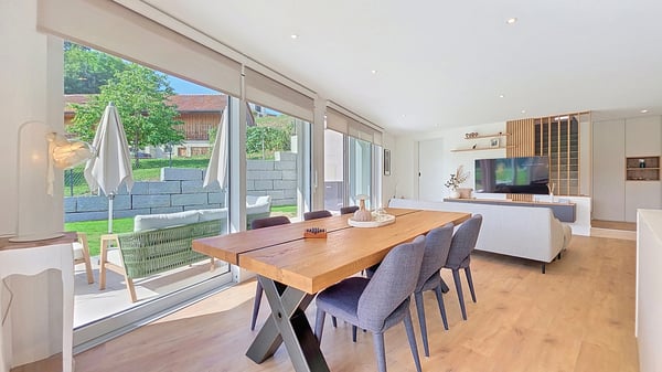 Magnifique appartement 4.5 pces avec jardin à Fétigny / FR 6