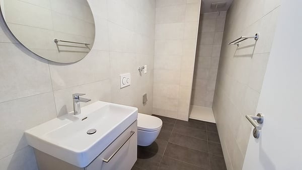 3 villas contiguës 5.5 pces avec jardin privatif à Dompierre / FR 7