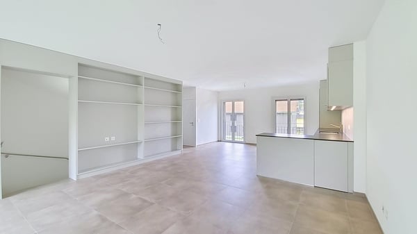 3 villas contiguës 5.5 pces avec jardin privatif à Dompierre / FR 3