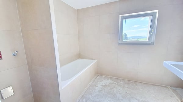3 villas contiguës 5.5 pces avec jardin privatif à Dompierre / FR 9