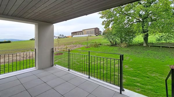 3 villas contiguës 5.5 pces avec jardin privatif à Dompierre / FR 13
