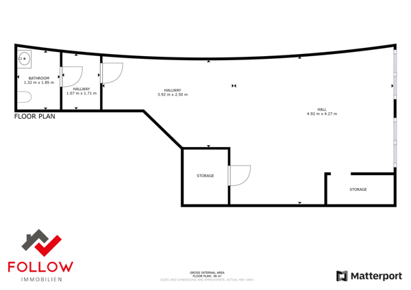 Vielseitig nutzbare Gewerbefläche im Zentrum von Lengnau - mit flexiblem Raumkonzept 24