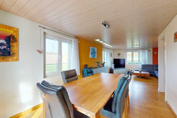 Charmante Wohnhaushälfte mit Werkstatt und Alpenpanorama 12