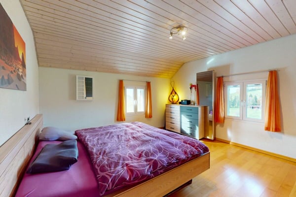 Charmante Wohnhaushälfte mit Werkstatt und Alpenpanorama 14