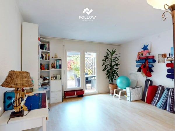 Gepflegte 1.5 Zimmer Wohnung mit grosser Terrasse und Sicht auf den Thunersee 7