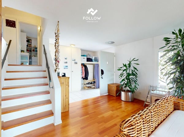 Gepflegte 1.5 Zimmer Wohnung mit grosser Terrasse und Sicht auf den Thunersee 4