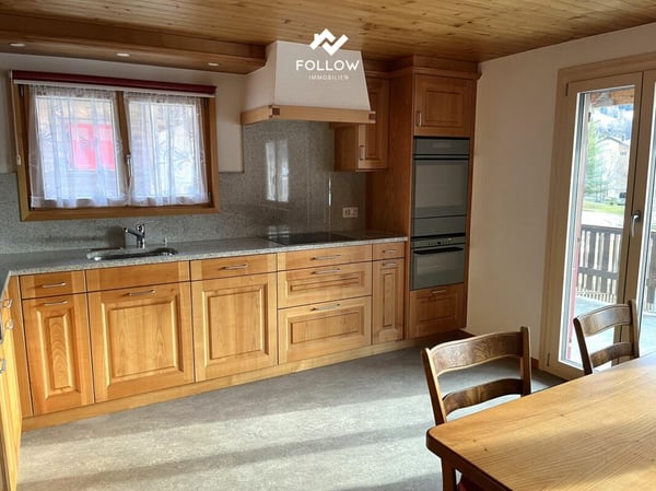 Grosse und familienfreundliche 1.5-Zimmer-Wohnung mit Balkon und Gartenanteil im Dorfzentrum von Fiesch 5