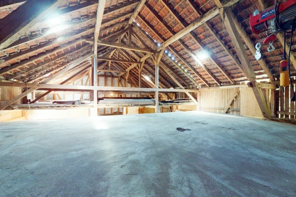 Stark renovationsbedürftiges Bauernhaus mit Ökonomieteil in der Landwirtschaftszone 12