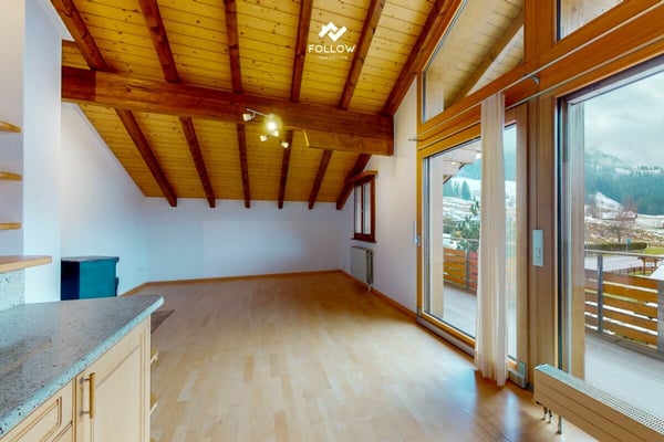 4.5-Zimmer-Dachwohnung mit Balkon und Galerie 3