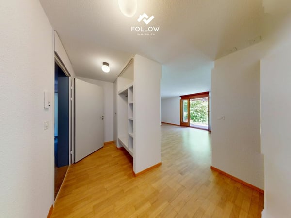 Gemütliche und teilsanierte 3.5 Zimmer Wohnung mit Gartensitzplatz 3