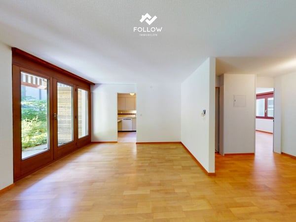 Gemütliche und teilsanierte 3.5 Zimmer Wohnung mit Gartensitzplatz 4