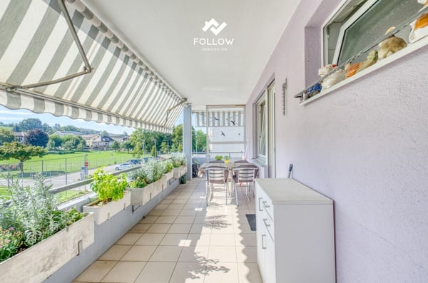 Viel Platz und herrlich hell: 3.5-Zimmer-Wohnung mit grossem Balkon 1