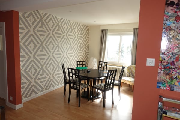 3.5 pièces tout confort dans petite maison avec spacieux jardin commun 6