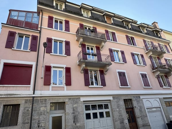 Spacieux 3.5 pièces dans la vieille ville de Montreux. 1