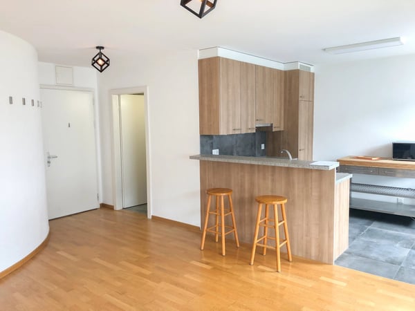 Joli appartement de 2,5 pièces situé proche du centre-ville et des commodités. 3