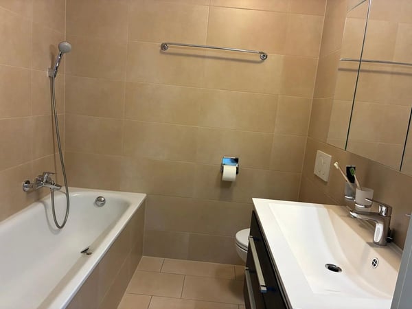À louer : très bel appartement avec jardin privatif. Bail à durée déterminée de deux années. 6