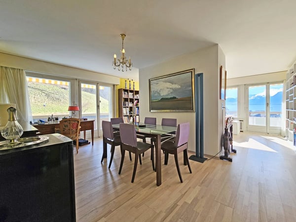 Appartement de 1.5 pièces avec belle vue sur le lac et les montagnes 4