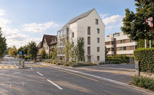 Charmante 3.5 bis 4.5-Zimmer-Wohnung mit Wintergarten und Balkon in Zürich-Oerlikon