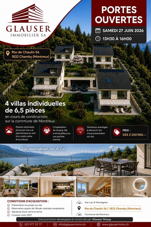 Villas individuelles neuves | 6,5 pièces | Vue panoramique 1