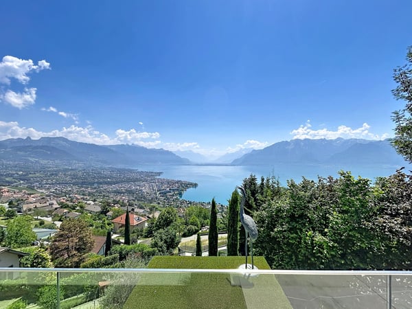 Villa lumineuse avec piscine | Vue panoramique | Chardonne 3