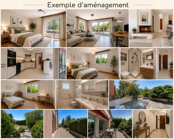 5,5 pièces au calme | Terrasse 100m2 | Savigny 1