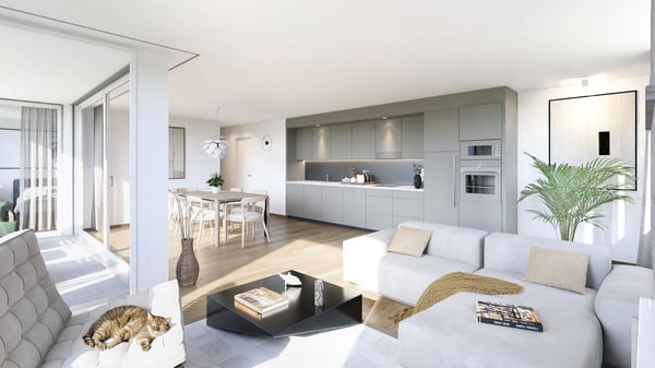 3,5 pièces neuf | Centre du village 7