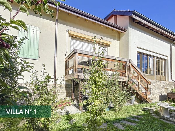 Immeuble d'habitation composé de deux villa 5