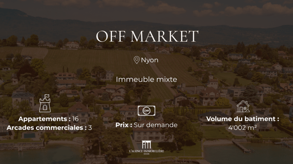 Immeuble mixte à Nyon 1