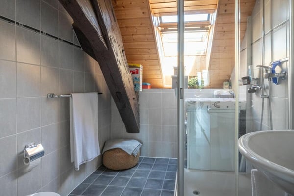 Appartement en attique avec vue lac et vignes 8