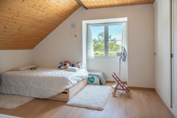 Appartement en attique avec vue lac et vignes 6