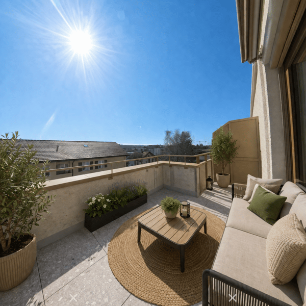 Moderne 3½-Zimmer-Attikawohnung mit Terrasse 2