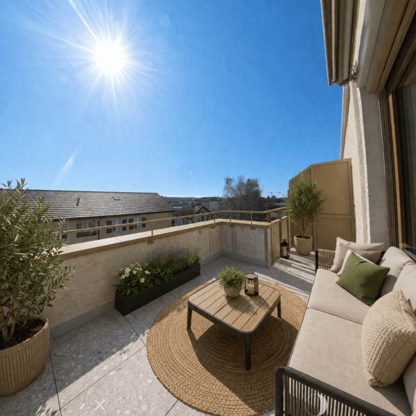 Moderne 3½-Zimmer-Attikawohnung mit Terrasse 2