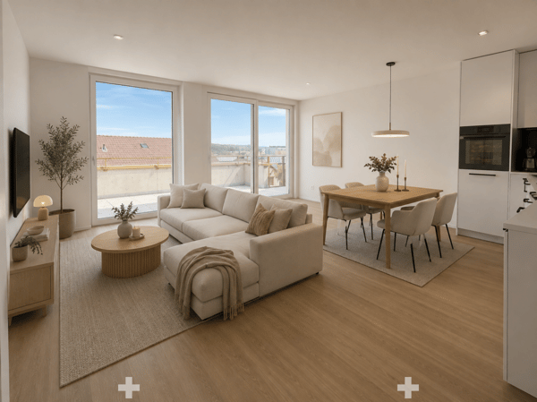 Moderne 3½-Zimmer-Attikawohnung mit Terrasse 6