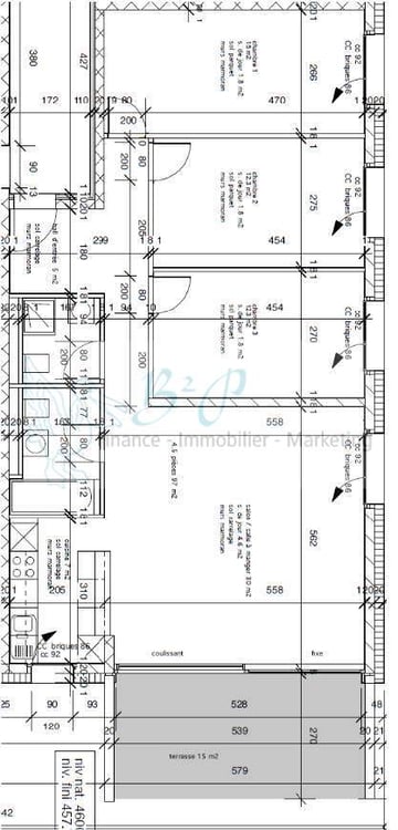 Appartement de 1.5 pièces au 5ème étage avec vue dégagée. 10