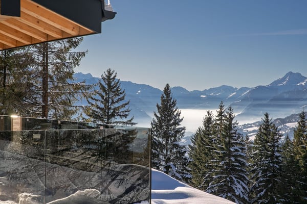 Beautiful new chalet under construction with stunning views in Crans-Montana 1