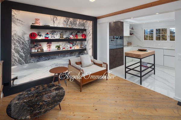 À Louer – Duplex de Prestige avec Vue sur l’Étang Long et le Golf de Crans-Montana 15
