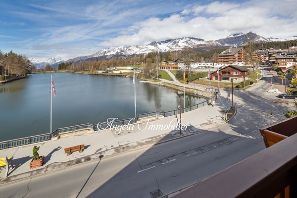 À Louer – Duplex de Prestige avec Vue sur l’Étang Long et le Golf de Crans-Montana 13