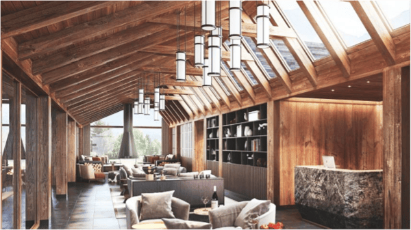 Stunning 4.5-Room Alpine Apartment with Pool & Panoramic Views in Lens 15
