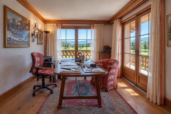 Center Crans :Stunning 7.5-Room Apartment with Panoramic Views in Crans-Montana 7