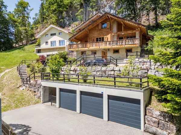 Exclusive & Rare Listing Geneva?La Côte | Family chalet with 240 m² of usable space, peace and nature 1
