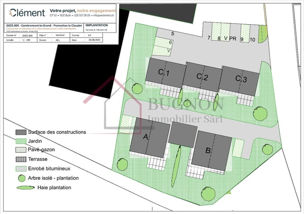 LES VILLAS DU GRAND PRÉ Villa individuelle 5.5 pièces - Lot A 9