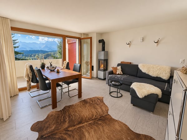 Charmante 2.5-Zimmer-Maisonette-Wohnung mit Bergpanorama in Flims-Dorf 6