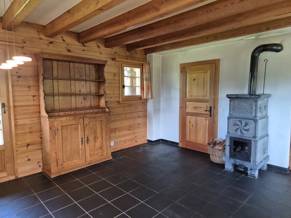 Chalet de caractère à Villa (Evolène) - Vue panoramique - Ensoleillement maximal 6