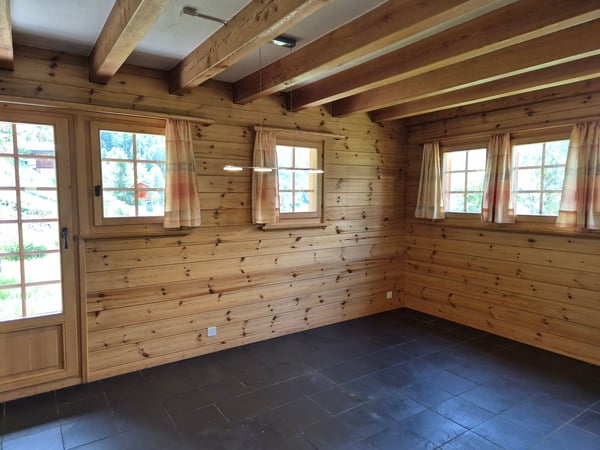 Chalet de caractère à Villa (Evolène) - Vue panoramique - Ensoleillement maximal 5