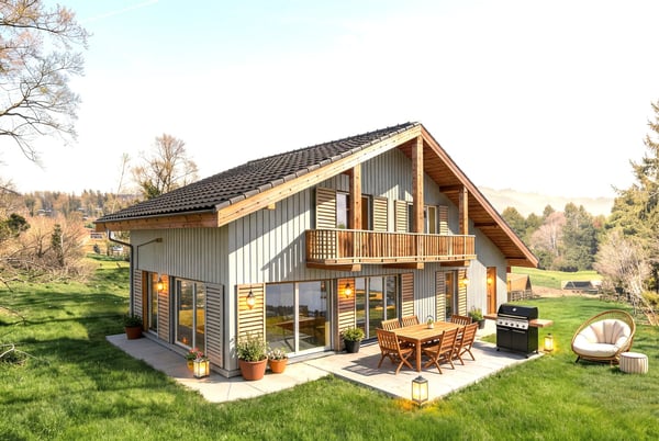 VILLA B - A VENDRE - Villa/Chalet sur plans - (à deux pas de la Vue des Alpes) 1