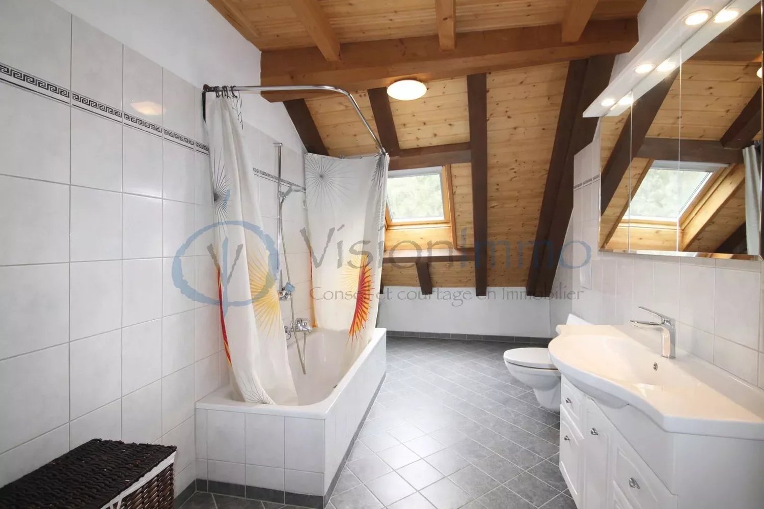Immobilie in Grandson - Duplex de caractère avec mezzanine et volume cathédrale - Bild 5